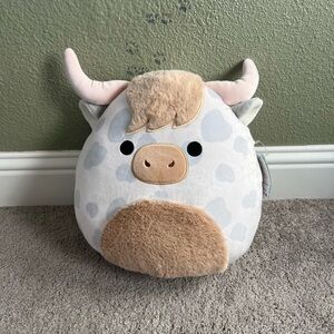 Squishmallows Gray and Tan Stuffed Animal